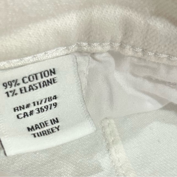 Rails Speedway Cargo Relaxed Boyfriend Salt White Jeans 25 NWT $218 - Picture 10 of 12